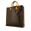 Shopping bag Louis Vuitton modello grande in tela monogram e pelle naturale - 00pp thumbnail
