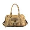 Marc Jacobs handbag in beige grained leather - 360 thumbnail