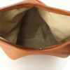 Hermes Massai large model shoulder bag in brown grained leather - Detail D2 thumbnail