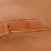 Hermes Massai large model shoulder bag in brown grained leather - Detail D3 thumbnail