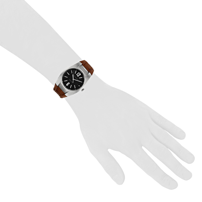 Montre Bulgari Ergon en acier Ref : EG40S Ref : 2000 - Detail D1
