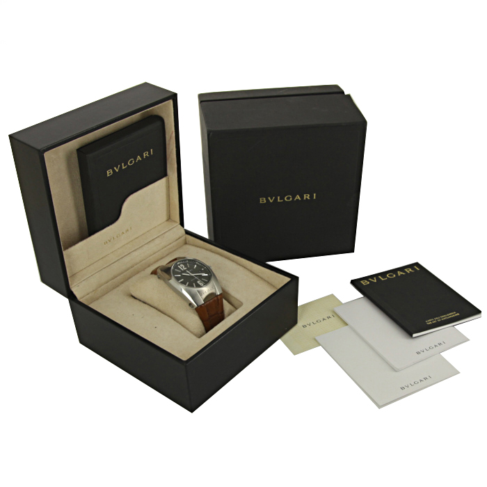 Montre Bulgari Ergon en acier Ref :  EG40S Ref :  2000