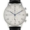 IWC Portuguese watch in stainless steel Ref:  371441 Circa  2000 - 00pp thumbnail