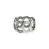 Cartier C de Cartier large model ring in white gold and diamonds - 00pp thumbnail