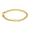 Bracelet Chopard Happy Diamonds en or jaune et diamant - 00pp thumbnail