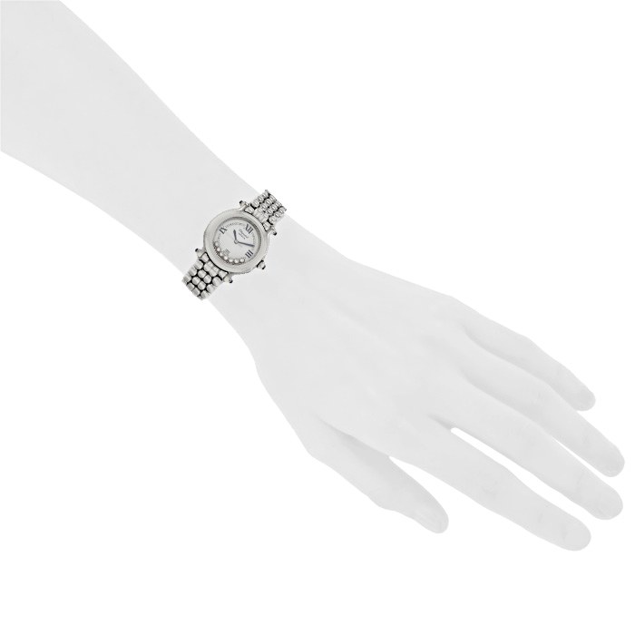 Chopard Happy Sport watch in stainless steel Circa 2000 - Detail D1