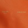 Sac cabas Celine en cuir orange - Detail D4 thumbnail