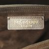 Yves Saint Laurent Muse Two small model handbag in brown leather and brown suede - Detail D3 thumbnail