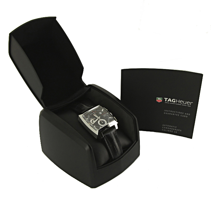 Tag Heuer Monaco watch in stainless steel Circa  2010 - Detail D2