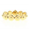 Tabbah 1990's bracelet in yellow gold and white gold - 360 thumbnail