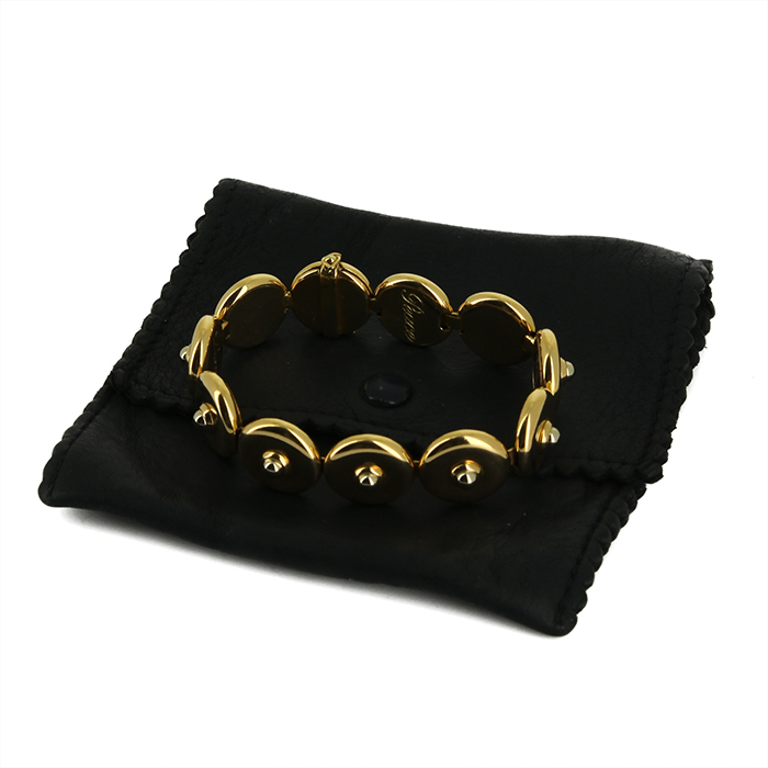 Bracciale Tabbah in oro giallo e oro bianco - Detail D2