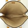 Louis Vuitton large model shopping bag in monogram canvas and natural leather - Detail D2 thumbnail