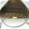 Fendi Peekaboo large model handbag in grey leather - Detail D3 thumbnail