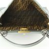 Fendi Peekaboo large model handbag in grey leather - Detail D4 thumbnail