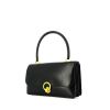 Hermes Ring handbag in black box leather - 00pp thumbnail