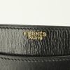Hermes Ring handbag in black box leather - Detail D3 thumbnail