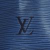 Shopping bag Louis Vuitton Grand Noé modello grande in pelle Epi blu - Detail D5 thumbnail
