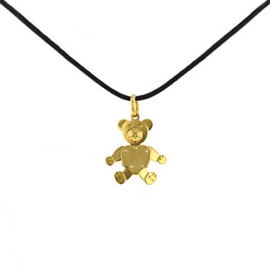 Pomellato Orsetto large model pendant in yellow gold