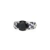 Mauboussin Nuit D'Amour ring in white gold,  diamonds and sapphires - 00pp thumbnail
