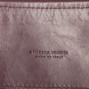 Bottega Veneta pouch in burgundy braided leather - Detail D3 thumbnail