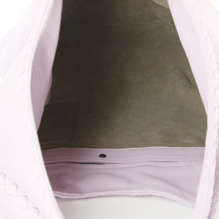 Borsa da spalla o a mano Bottega Veneta in pelle martellata - Detail D2