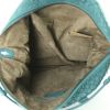Bolso de mano Bottega Veneta en cuero trenzado azul Lagon - Detail D3 thumbnail