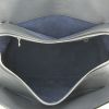 Sac de voyage Louis Vuitton Weekend en cuir épi bleu-gris - Detail D2 thumbnail