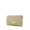Louis Vuitton handbag/clutch in azur damier canvas and natural leather - 00pp thumbnail