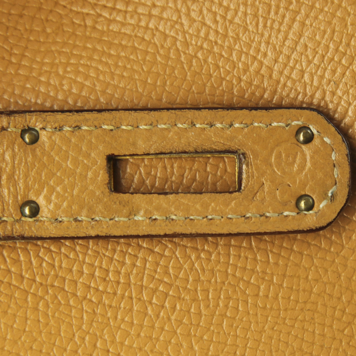 Borsa Hermes Kelly 32 cm in pelle Epsom gold - Detail D5