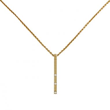 Colgante Cartier Lanière en oro amarillo y diamantes