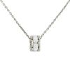 Flexible Chanel Ultra necklace in white gold and ceramic - 00pp thumbnail