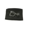 Collana flessibile Chanel Ultra in oro bianco,  ceramica nera e diamanti - Detail D2 thumbnail