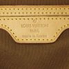 Sac à dos Louis Vuitton Soho en toile damier ébène et cuir naturel - Detail D3 thumbnail