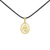 Lalaounis pendant in yellow gold and rock crystal - 00pp thumbnail