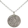 Lalaounis Disk de Phaistos long necklace in silver - 00pp thumbnail