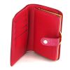 Louis Vuitton Viennois wallet in fushia pink monogram patent leather and fushia pink leather - Detail D1 thumbnail