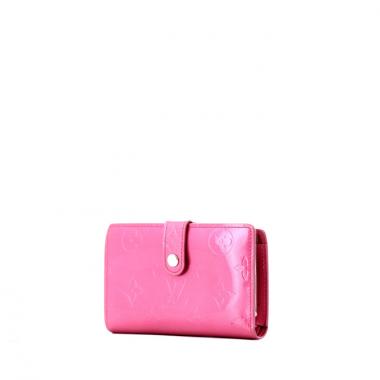 Louis Vuitton Viennois wallet in fushia pink monogram patent leather and fushia pink leather