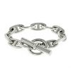 Bracelet Hermes Chaine d'Ancre moyen modèle en argent - 00pp thumbnail