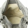 Bolso de mano Bottega Veneta Sloane en cuero trenzado gris - Detail D2 thumbnail