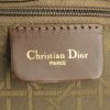 Dior Lady Dior handbag in brown canvas cannage - Detail D3 thumbnail