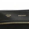 Bolso de mano Celine Trapeze modelo mediano en cuero y piel de pitón gris y negro - Detail D4 thumbnail