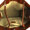 Cartier shoulder bag in brown leather - Detail D2 thumbnail