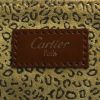 Sac porté épaule Cartier en cuir marron - Detail D3 thumbnail