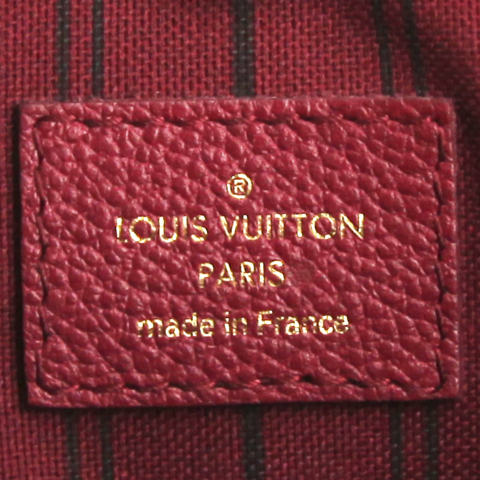 Louis Vuitton shoulder bag in pink monogram leather - Detail D4