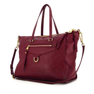 Borsa a tracolla Louis Vuitton in pelle monogram rosa