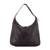 Hermes Trim handbag in purple grained leather - 360 thumbnail