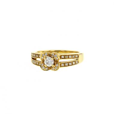 Anello Mauboussin Chance Of Love #2 in oro giallo e diamanti