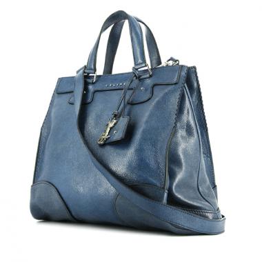 Bolso bandolera Celine Sulky en cuero azul