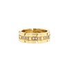 Cartier Tank ring in yellow gold and diamonds - 00pp thumbnail