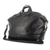 Borsa ventiquattrore Givenchy Nightingale in pelle martellata nera - 00pp thumbnail